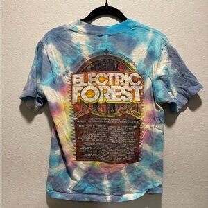 2015 Electric Forest Tie Dye T-Shirt SMALL